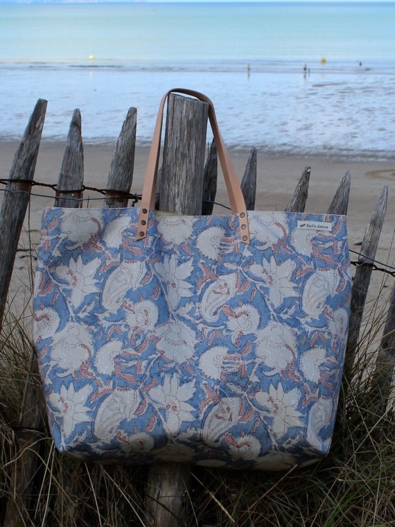 Cabas Winthrop Batik Powder Blue