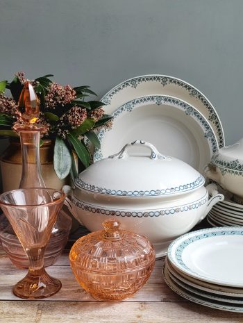 Soupière Longwy - Service Bordure Printemps