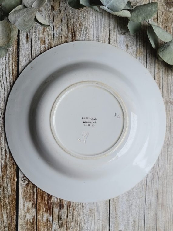 Printania l'assiette creuse H.B.C.