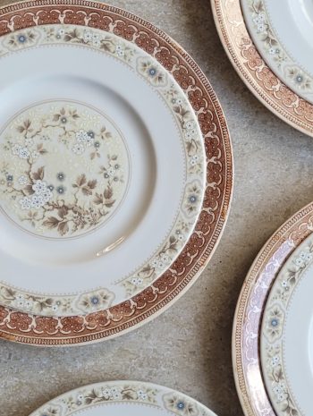 Service Anglais - Set de 4 assiettes Royal Doulton