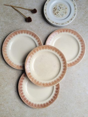 Service Anglais - Set de 4 assiettes plates