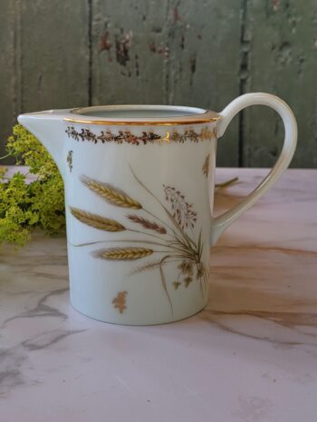 Pot à lait - Bouquet d'été - Porcelaine de Limoges