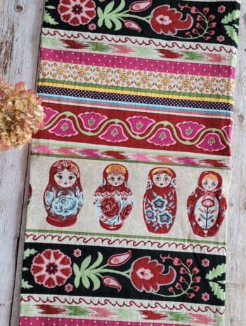 Matriochkas - Tissu jacquard