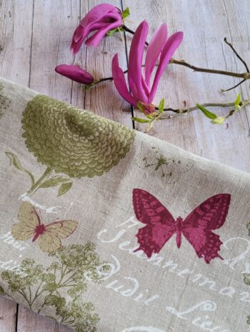 Butterfly - Coupon de lin Stof