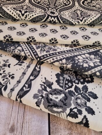 Béatrice - Lot de coupons Jacquard Provençal