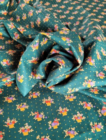 Bouquets - Coton vintage au mètre